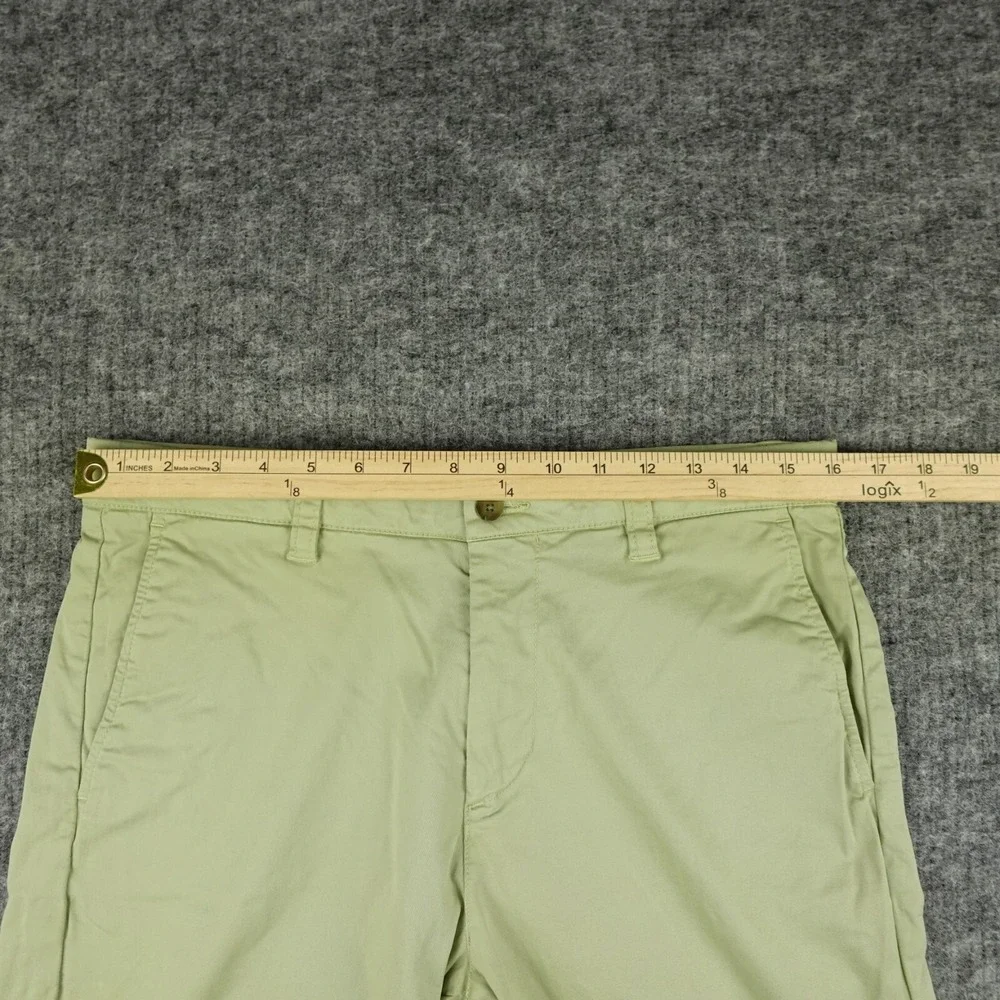 NN07 No Nationality Crown Shorts Mens 32‎ Green Chino 9
